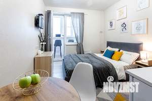 Студия квартира, посуточно, 19м2, 16/19 этаж