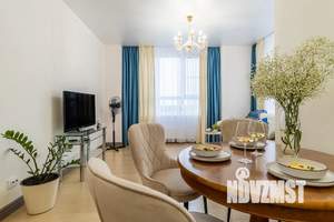 1-к квартира, посуточно, 48м2, 11/19 этаж