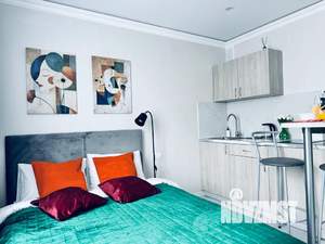 Студия квартира, посуточно, 20м2, 3/10 этаж