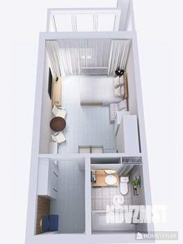 1-к квартира, посуточно, 26м2, 6/18 этаж