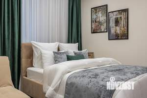 Студия квартира, посуточно, 37м2, 1/2 этаж