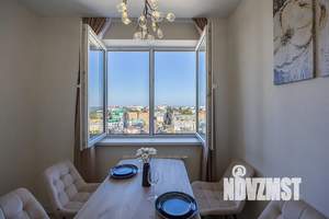 1-к квартира, посуточно, 44м2, 16/25 этаж