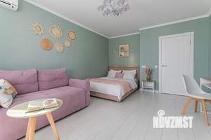 1-к квартира, посуточно, 42м2, 1/1 этаж