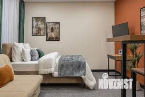 Студия квартира, посуточно, 37м2, 1/2 этаж