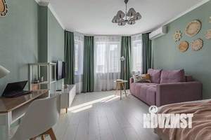 1-к квартира, посуточно, 42м2, 1/1 этаж