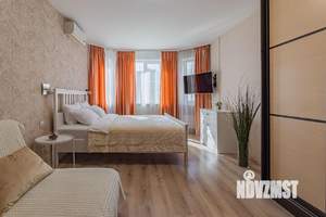 1-к квартира, посуточно, 45м2, 1/1 этаж