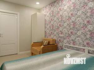 2-к квартира, посуточно, 46м2, 1/1 этаж