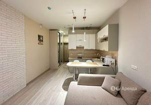 Студия квартира, на длительный срок, 24м2, 6/12 этаж