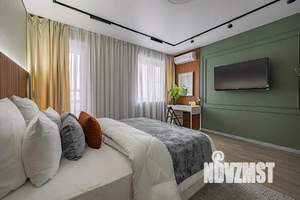 1-к квартира, посуточно, 43м2, 1/1 этаж