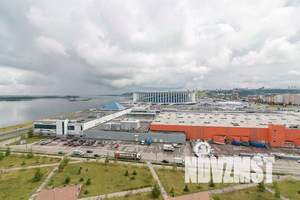 1-к квартира, посуточно, 41м2, 14/17 этаж