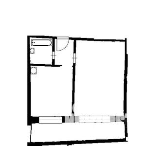 1-к квартира, на длительный срок, 34м2, 5/9 этаж