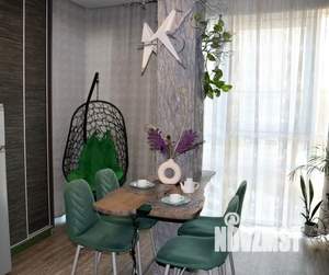 1-к квартира, посуточно, 80м2, 1/1 этаж