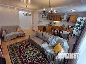 3-к квартира, посуточно, 90м2, 1/1 этаж