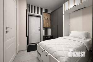 Студия квартира, посуточно, 34м2, 3/17 этаж