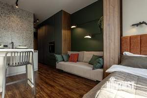 1-к квартира, посуточно, 26м2, 1/1 этаж