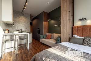 1-к квартира, посуточно, 26м2, 1/1 этаж