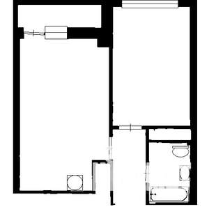 1-к квартира, на длительный срок, 37м2, 11/16 этаж