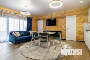 1-к квартира, посуточно, 55м2, 1/1 этаж