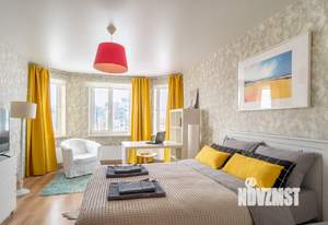 1-к квартира, посуточно, 46м2, 1/1 этаж