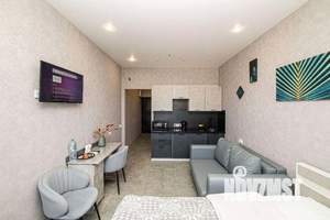 1-к квартира, посуточно, 27м2, 1/1 этаж