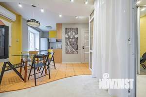 1-к квартира, посуточно, 46м2, 1/1 этаж