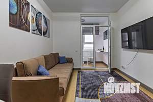 Студия квартира, посуточно, 35м2, 14/19 этаж