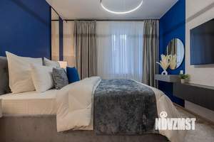 1-к квартира, посуточно, 41м2, 1/25 этаж