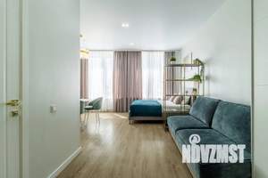 Студия квартира, посуточно, 34м2, 12/19 этаж