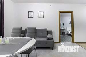 1-к квартира, посуточно, 40м2, 1/1 этаж