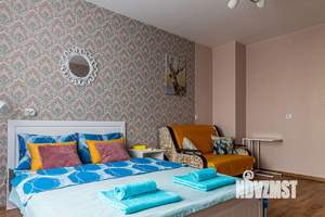 1-к квартира, посуточно, 40м2, 12/17 этаж