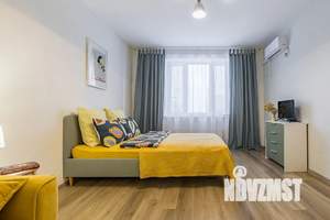 1-к квартира, посуточно, 38м2, 4/17 этаж