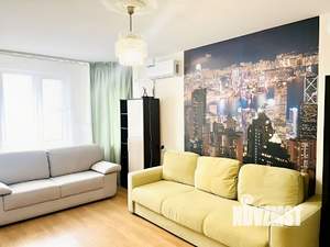 1-к квартира, посуточно, 43м2, 8/16 этаж