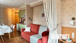 Студия квартира, посуточно, 35м2, 2/3 этаж