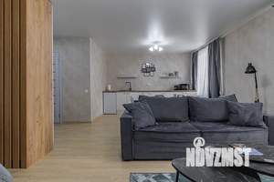 Студия квартира, посуточно, 40м2, 3/7 этаж