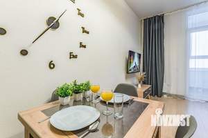 1-к квартира, посуточно, 42м2, 15/25 этаж