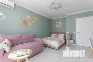 1-к квартира, посуточно, 42м2, 11/18 этаж