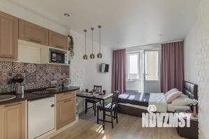 Студия квартира, посуточно, 21м2, 10/17 этаж
