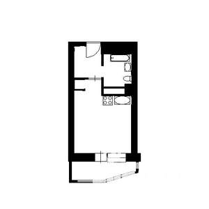 1-к квартира, на длительный срок, 35м2, 5/5 этаж