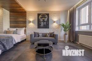 Студия квартира, посуточно, 41м2, 7/25 этаж