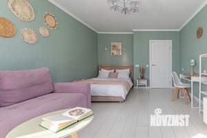 1-к квартира, посуточно, 42м2, 1/1 этаж