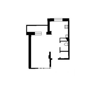 1-к квартира, на длительный срок, 36м2, 3/17 этаж