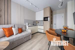 1-к квартира, посуточно, 45м2, 17/23 этаж