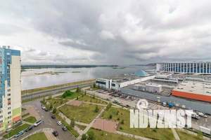 1-к квартира, посуточно, 41м2, 14/17 этаж