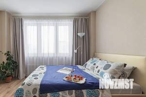 1-к квартира, посуточно, 40м2, 22/23 этаж
