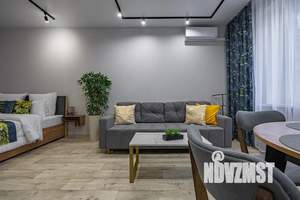 Студия квартира, посуточно, 38м2, 3/4 этаж