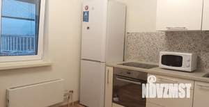 1-к квартира, посуточно, 42м2, 16/17 этаж