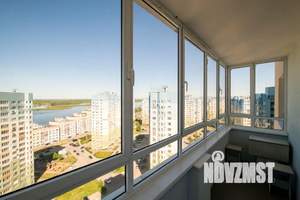 1-к квартира, посуточно, 44м2, 18/23 этаж