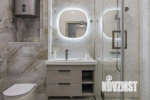 1-к квартира, посуточно, 55м2, 1/1 этаж