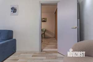 1-к квартира, посуточно, 42м2, 1/1 этаж