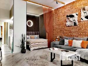 1-к квартира, посуточно, 35м2, 1/1 этаж